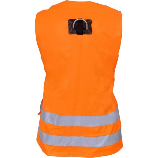 Kratos Safety FA1030300 Orange High-Visibility 2 Point Full Body Harness 